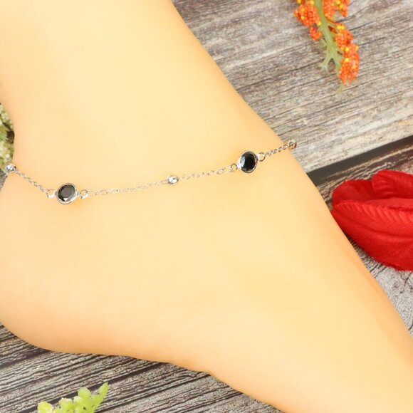 "Elegant Handmade Anklet – Delicate Jewelry for Women, MAR092054 - Picture 9 of 10